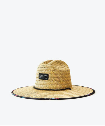 Rip Curl Mix Up Straw Hat - Black / Multi